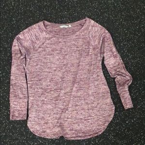 Athleta Knit Long-Sleeved Top